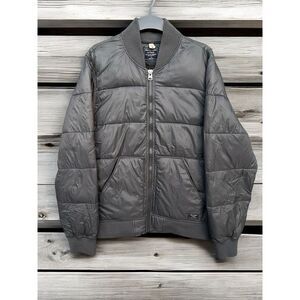 Abercrombie & Fitch Gray Puffer‎ Jacket Men's Size S